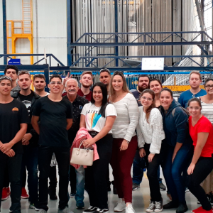 Visita da Turma de Administração da UVV
